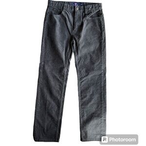 Vinyard Vines Gray Corduroy Straight Leg Pants Boys Size 14 GUC